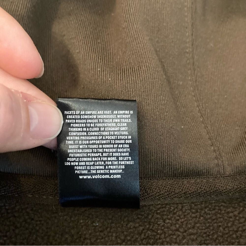 VolcomâStripped Hoodie L EUC - Picture 4 of 10